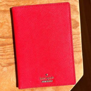 Kate Spade - Red Leather Bifold Wallet